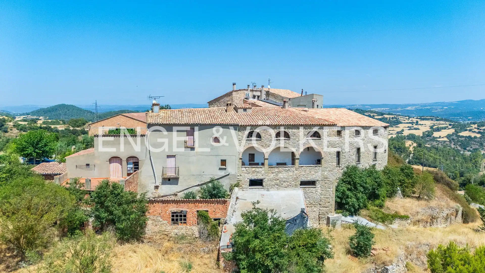 Vista exterior de Casa o chalet en venta en Calonge de Segarra con Calefacción, Jardín privado y Terraza