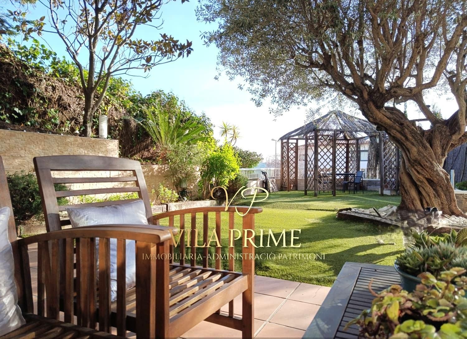 Jardín de Casa o chalet en venta en Argentona con Aire acondicionado, Jardín privado y Terraza