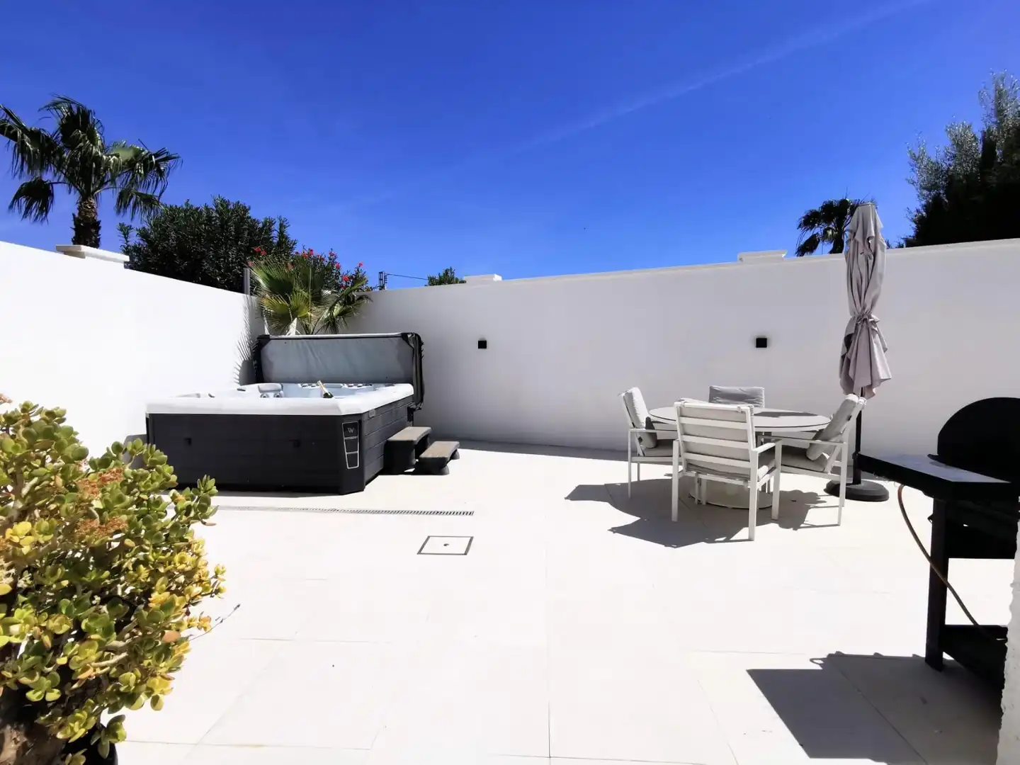 Terraza de Casa o chalet en venta en La Nucia con Jacuzzi