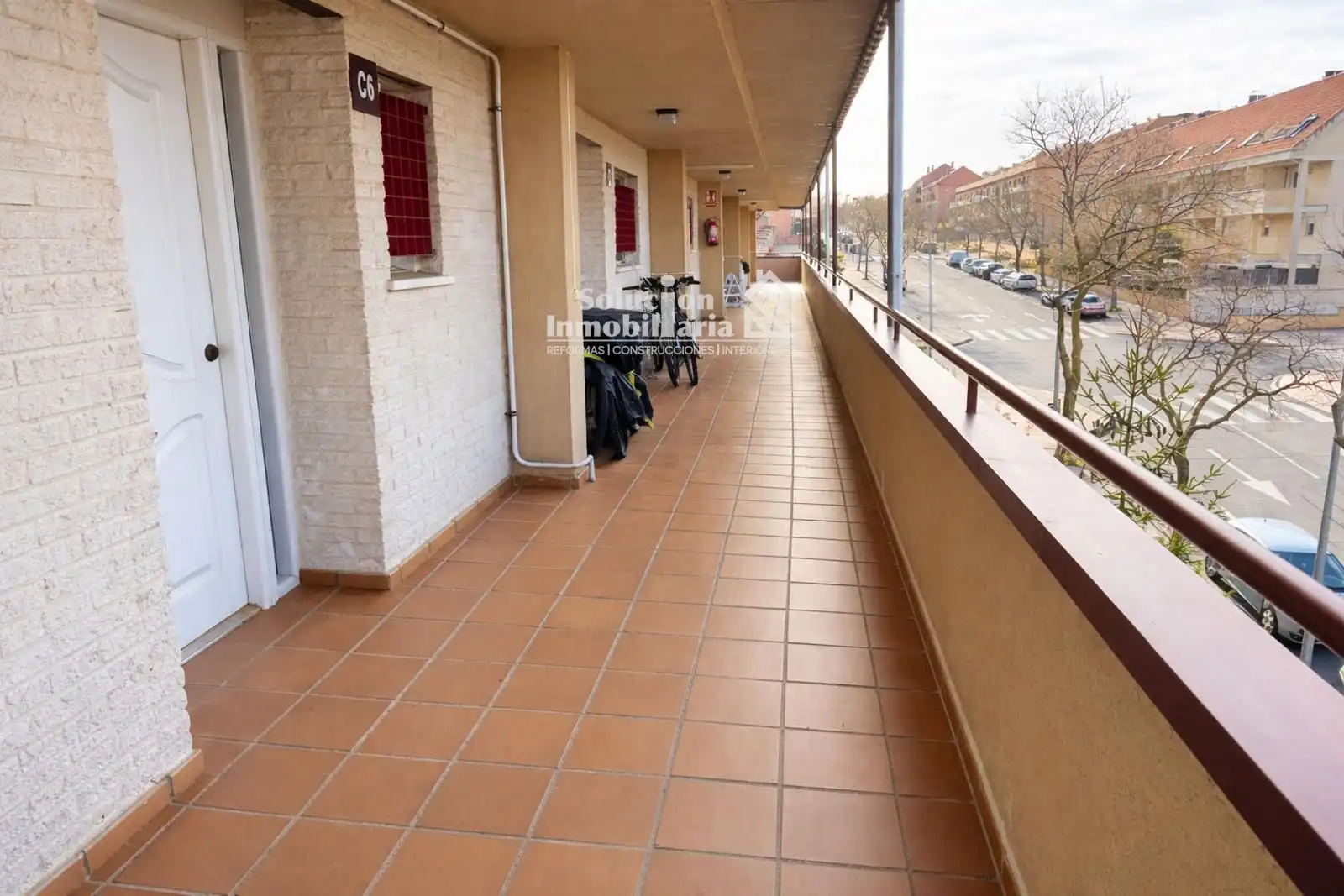 Terraza de Dúplex de alquiler en Salamanca con Calefacción, Terraza y Piscina