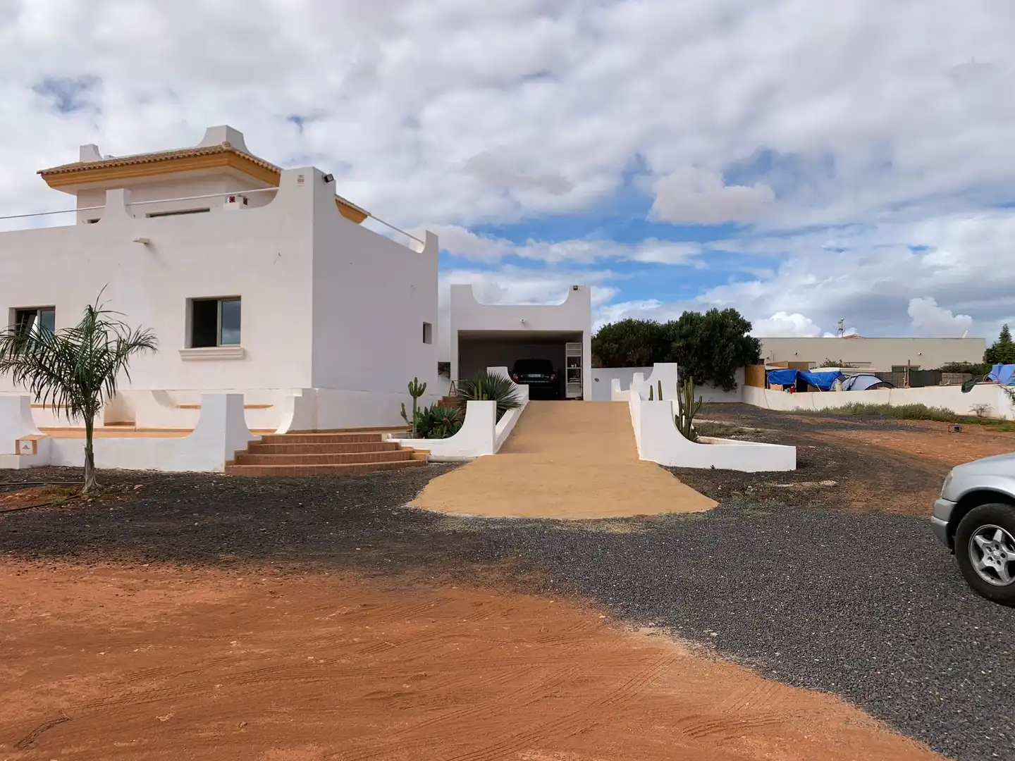 Vista exterior de Casa o xalet en venda en Antigua amb Jardí privat i Terrassa