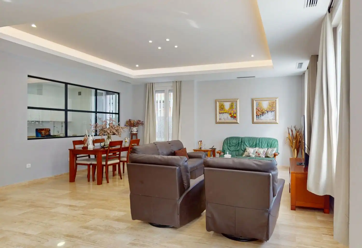 Sala de estar de Piso en venta en Sevilla con Aire acondicionado y Calefacción