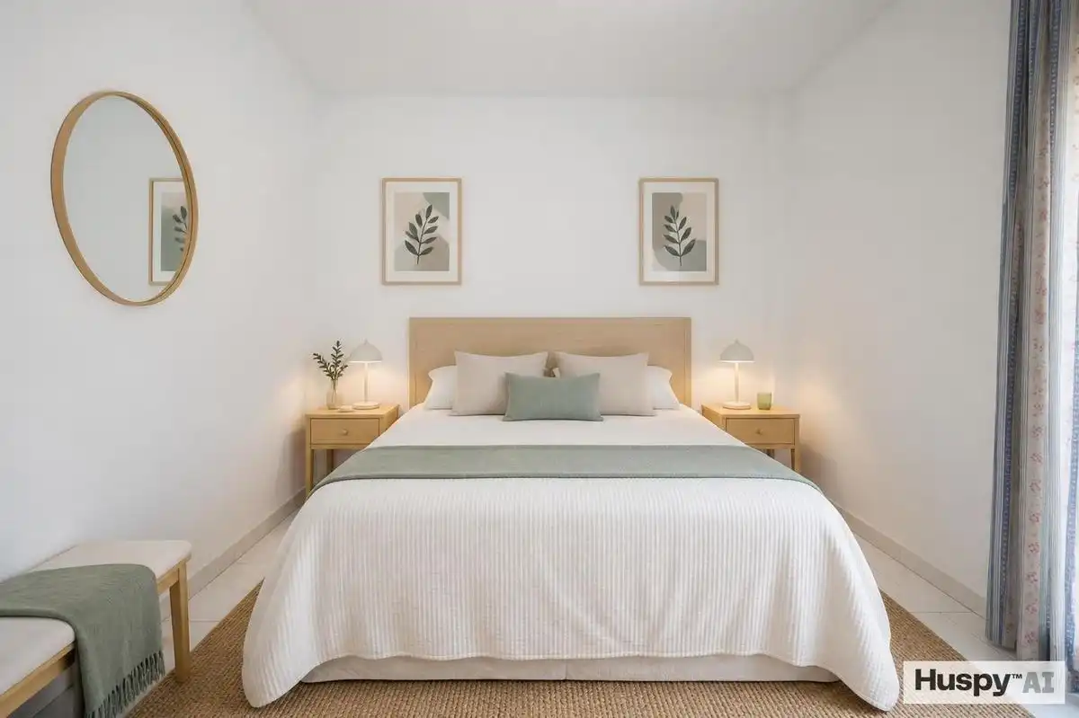 Bedroom of Flat for sale in Sant Antoni de Portmany  with Air Conditioner and Heating