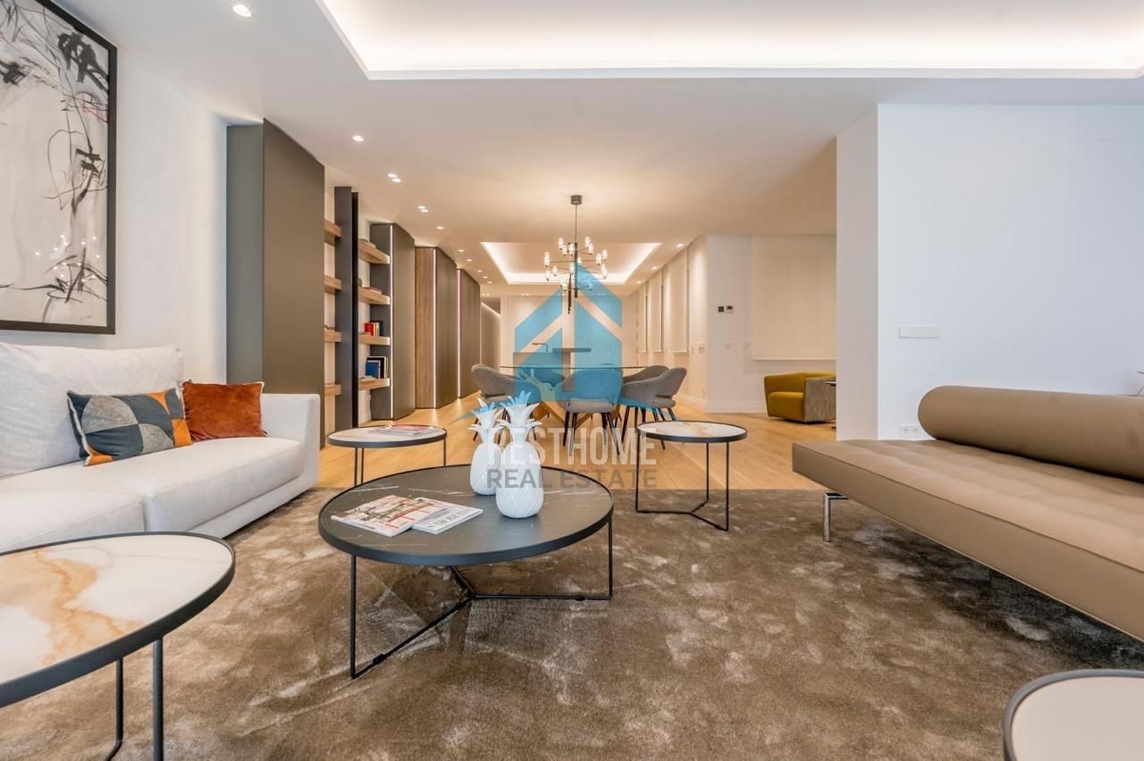 Sala de estar de Piso en venta en  Madrid Capital con Aire acondicionado, Amueblado y Balcón