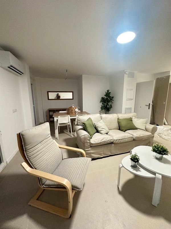 Living room of Flat to rent in Alboraya  with Air Conditioner, Furnished and Oven