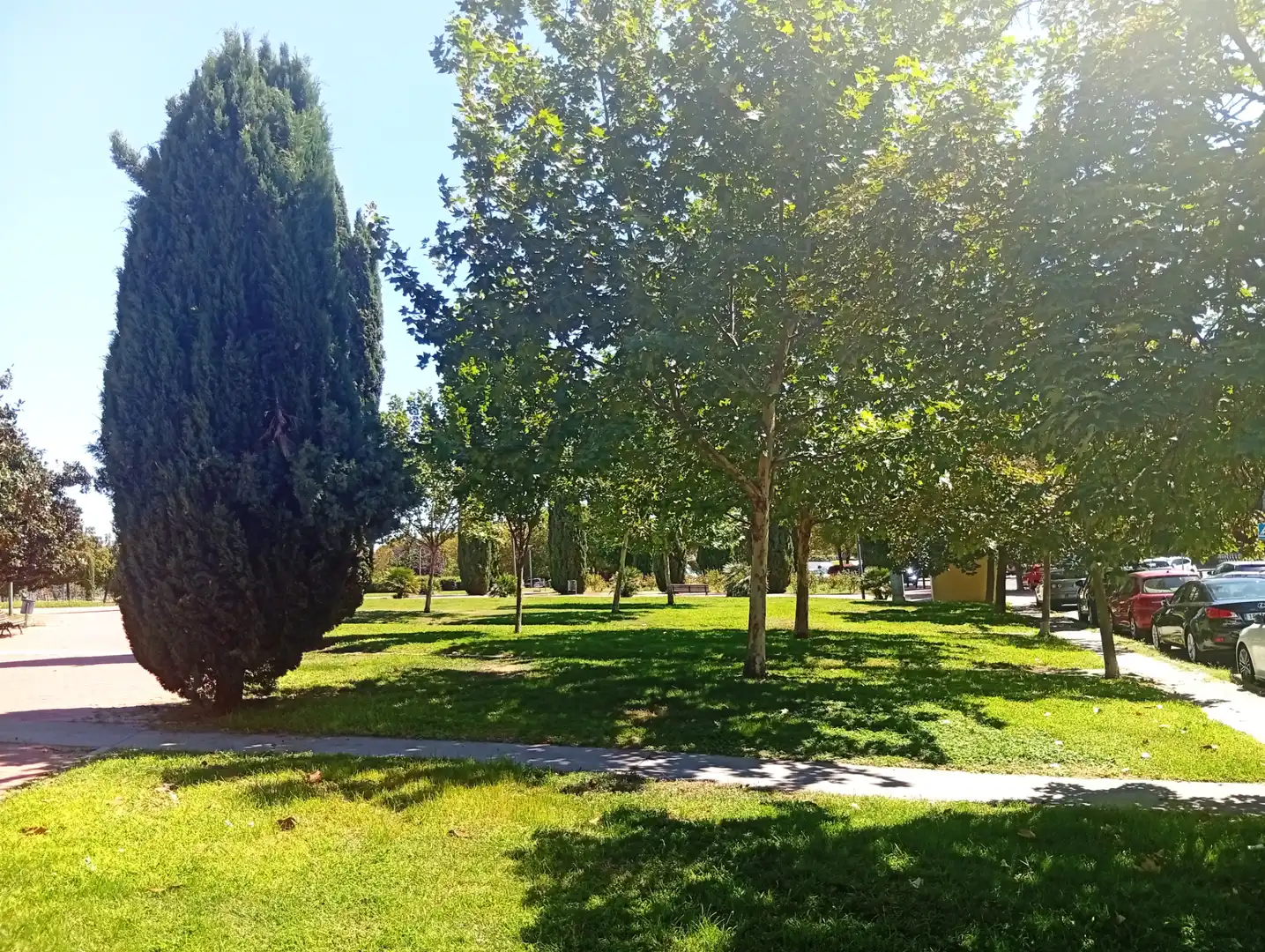 Vista exterior de Piso en venta en Leganés con Aire acondicionado, Calefacción y Jardín privado