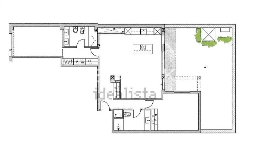 Wohnung zum Verkauf in Madrid mit Klimaanlage, Heizung und Terrasse