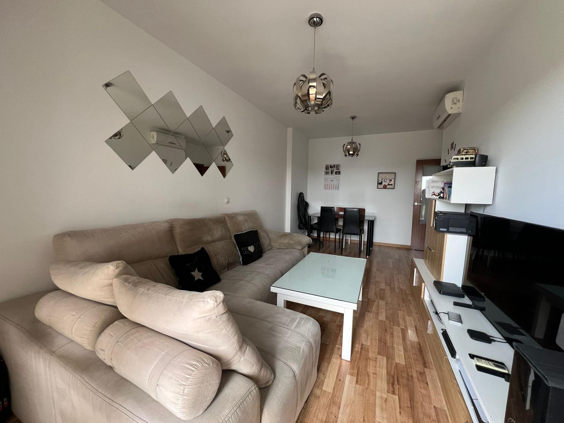 Living room of Flat for sale in Dos Hermanas  with Air Conditioner, Terrace and Balcony