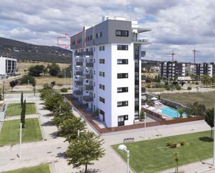 Vista exterior de Àtic en venda en  Córdoba Capital amb Aire condicionat, Calefacció i Terrassa