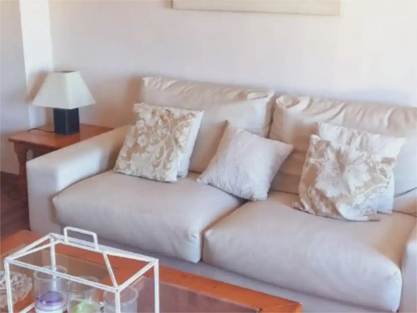 Wohnzimmer von Wohnung zur Miete in Carboneras de Guadazaón mit Parkett, Abstellraum und Möbliert