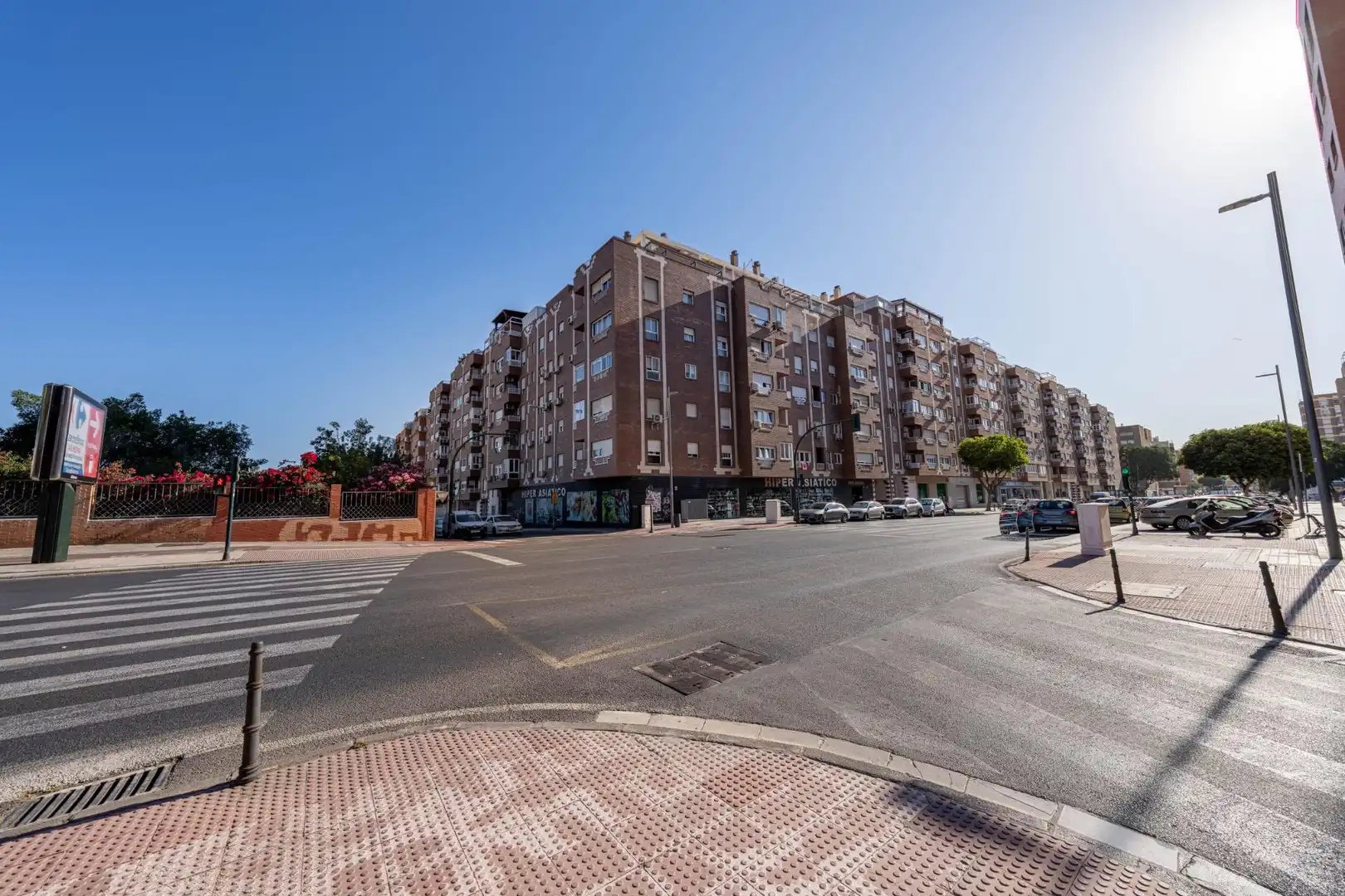 Exterior view of Flat for sale in Almería  with Air Conditioner, Storage room and Balcony
