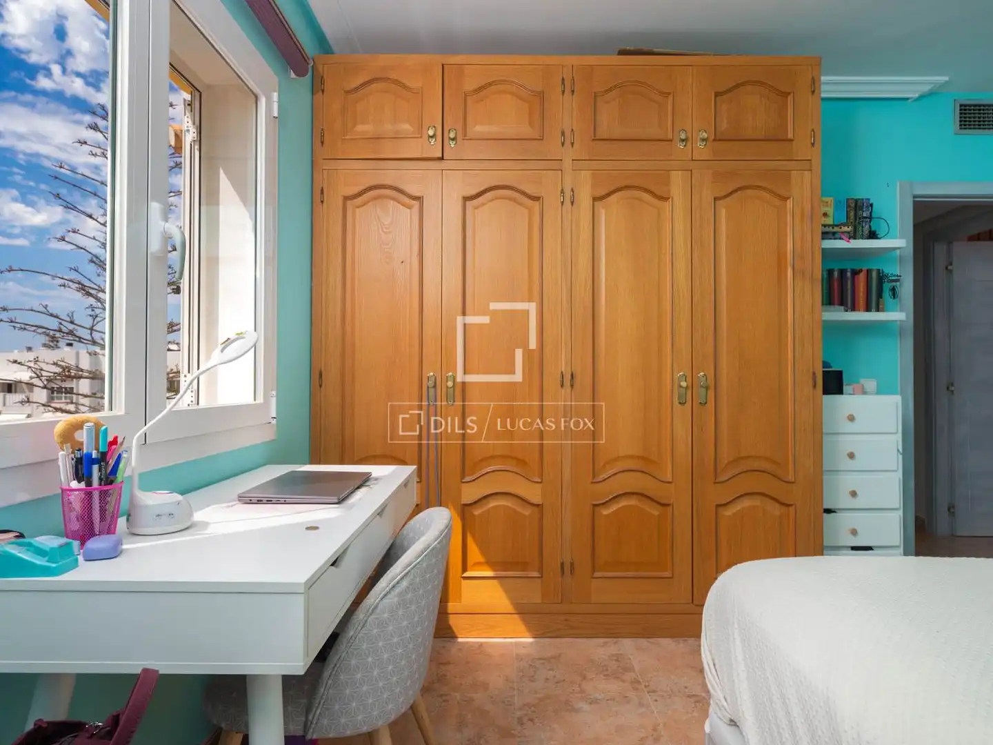 Bedroom of Flat for sale in Santa Eulària des Riu  with Air Conditioner and Furnished