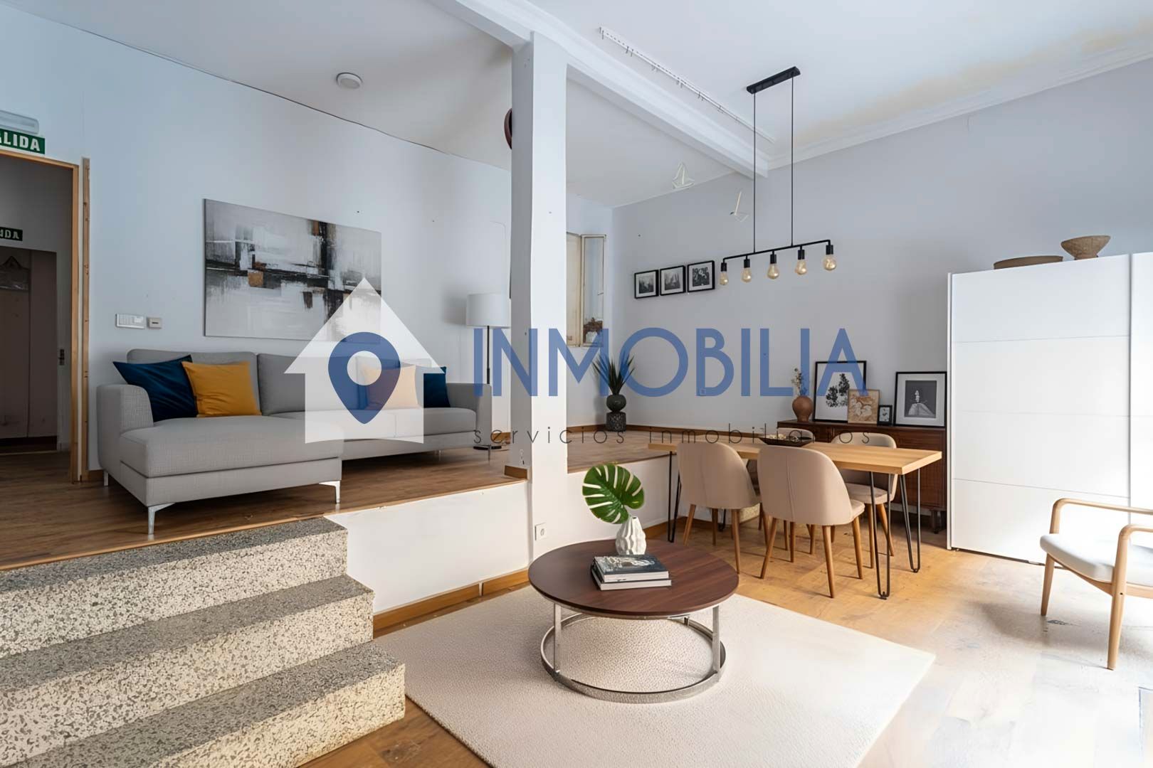 Sala d'estar de Loft en venda en  Madrid Capital amb Calefacció