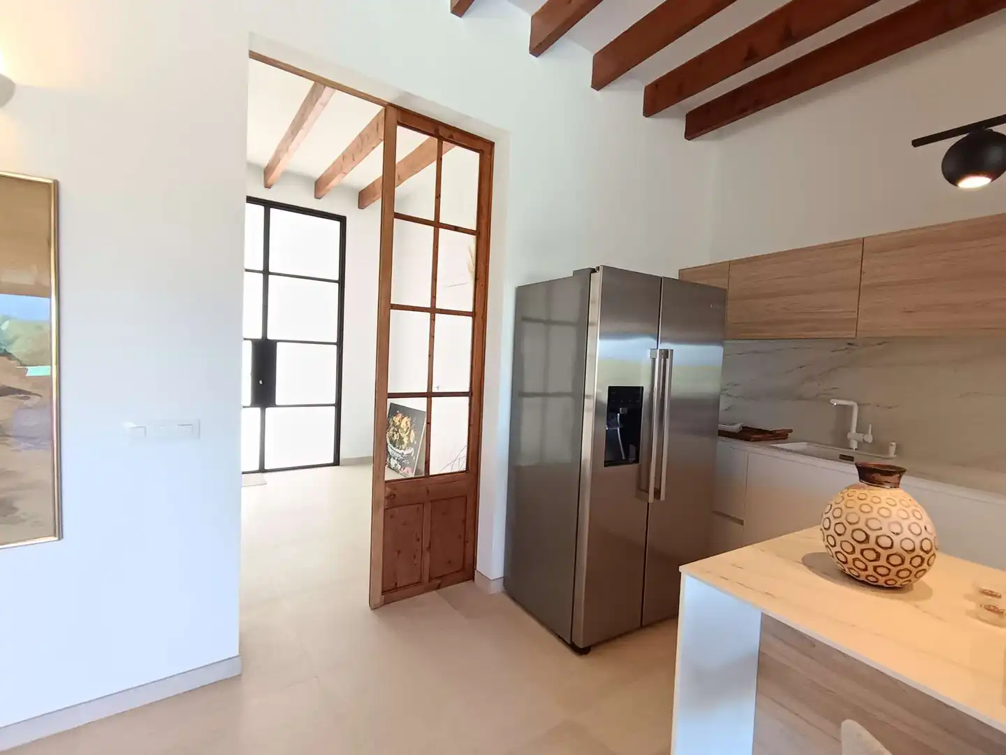 Kitchen of Houses for sale in Llubí  with Heating, Terrace and Furnished