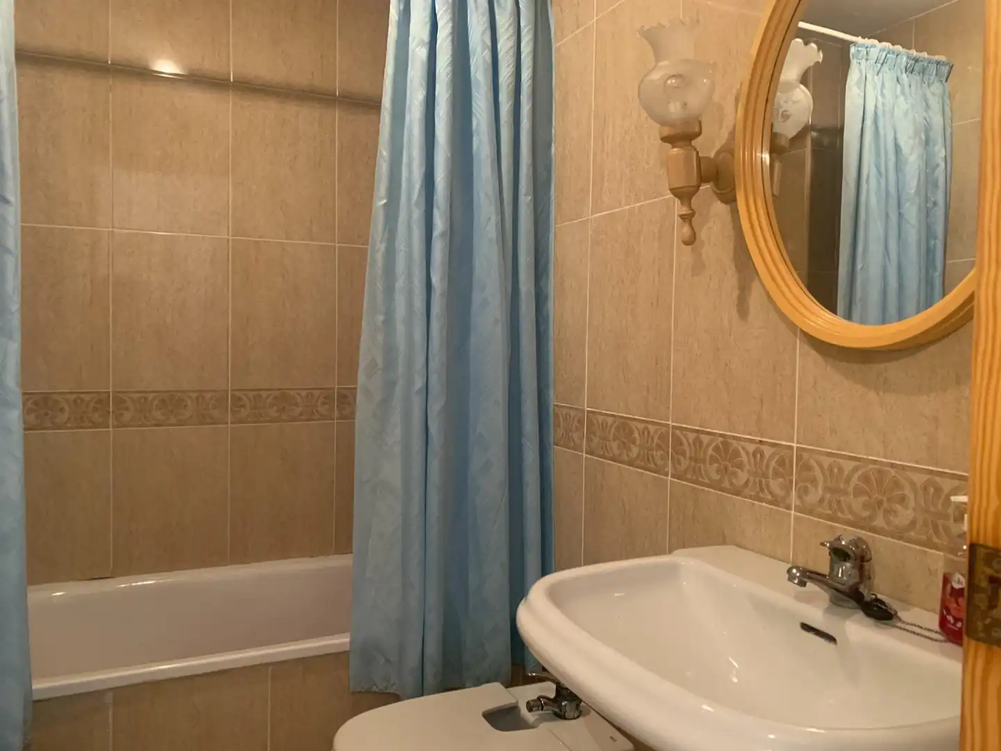 Badezimmer von Dachboden zum Verkauf in Chilches / Xilxes mit Klimaanlage und Terrasse