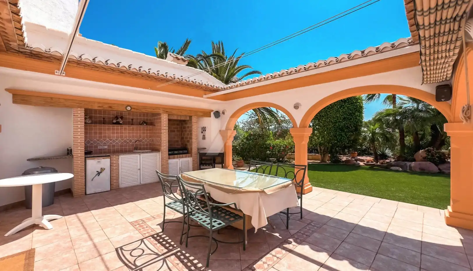 Jardín de Casa o chalet en venta en Moraira con Aire acondicionado, Calefacción y Jardín privado