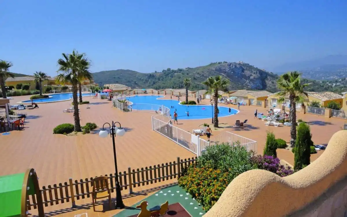 Schwimmbecken von Maisonette zum Verkauf in Benitachell / El Poble Nou de Benitatxell mit Terrasse und Gemeinschaftspool