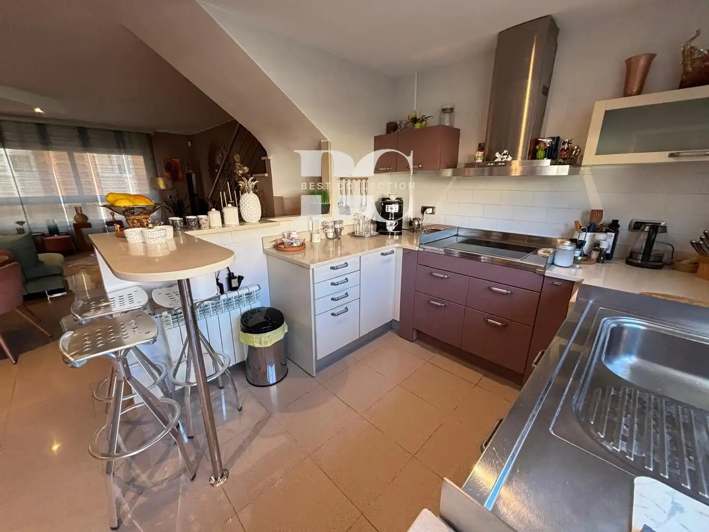 Cocina de Casa adosada en venta en Lloret de Mar con Aire acondicionado, Calefacción y Jardín privado