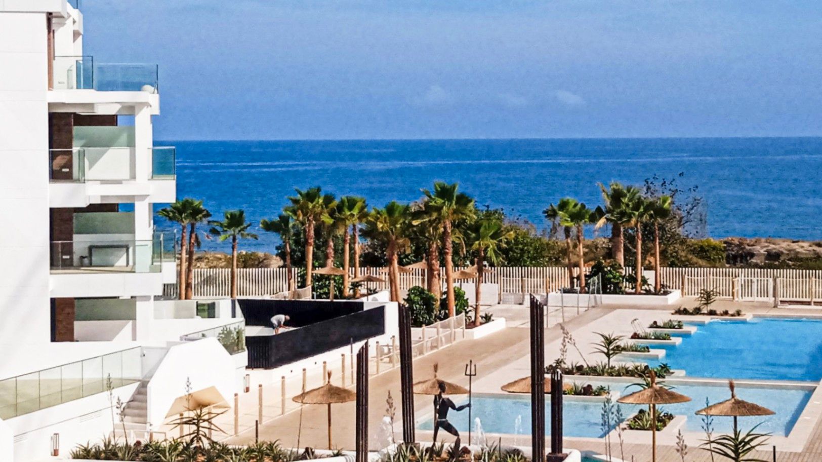 Swimming pool of Attic for sale in Dénia  with Air Conditioner, Heating and Private garden