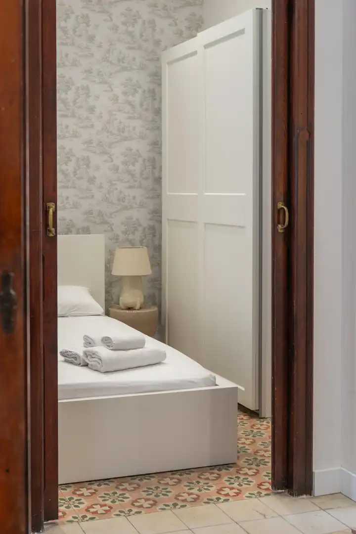 Bedroom of Flat for rent in Poblats Marítims