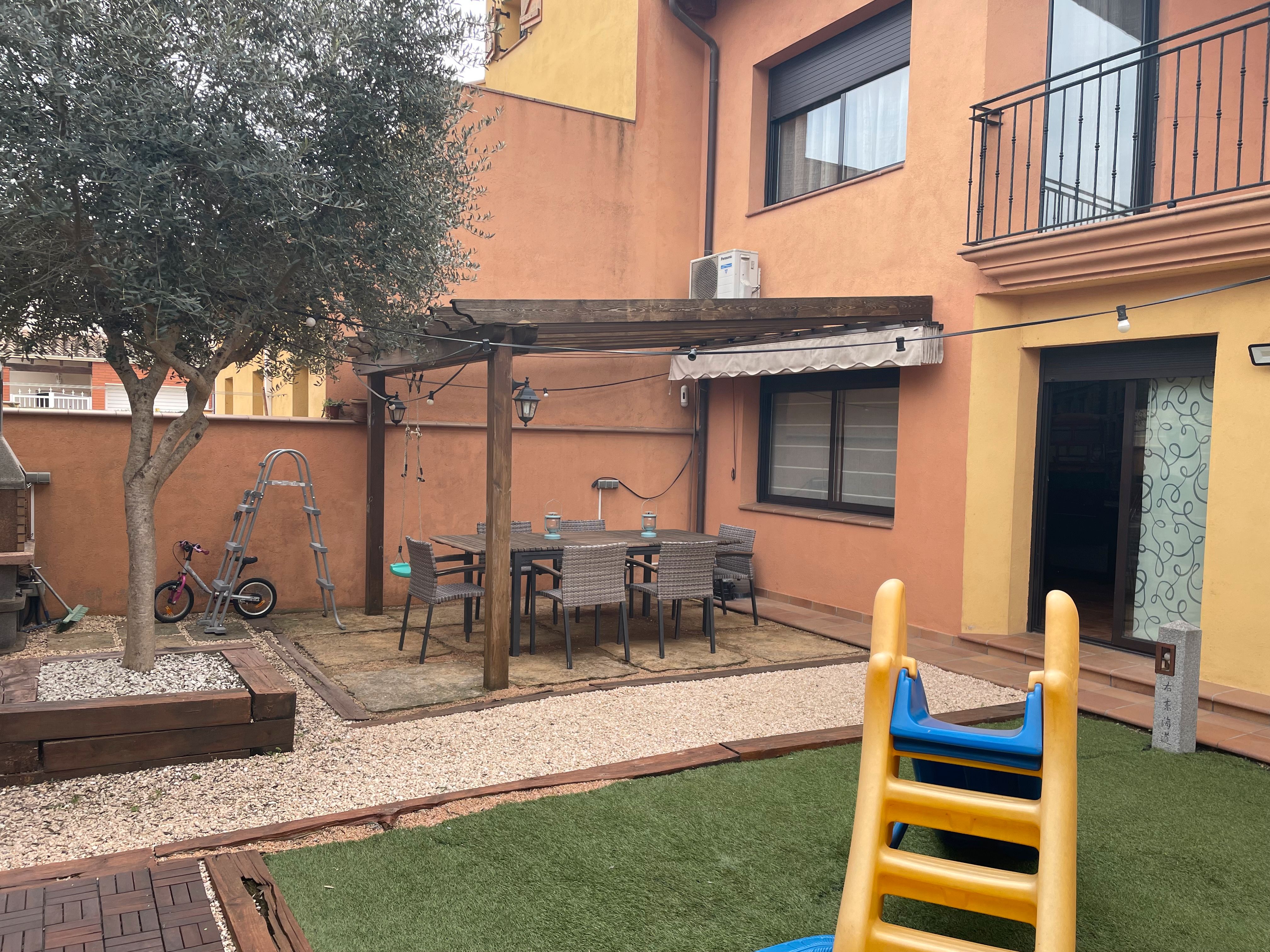 Terrace of Single-family semi-detached for sale in Sils  with Heating, Private garden and Terrace