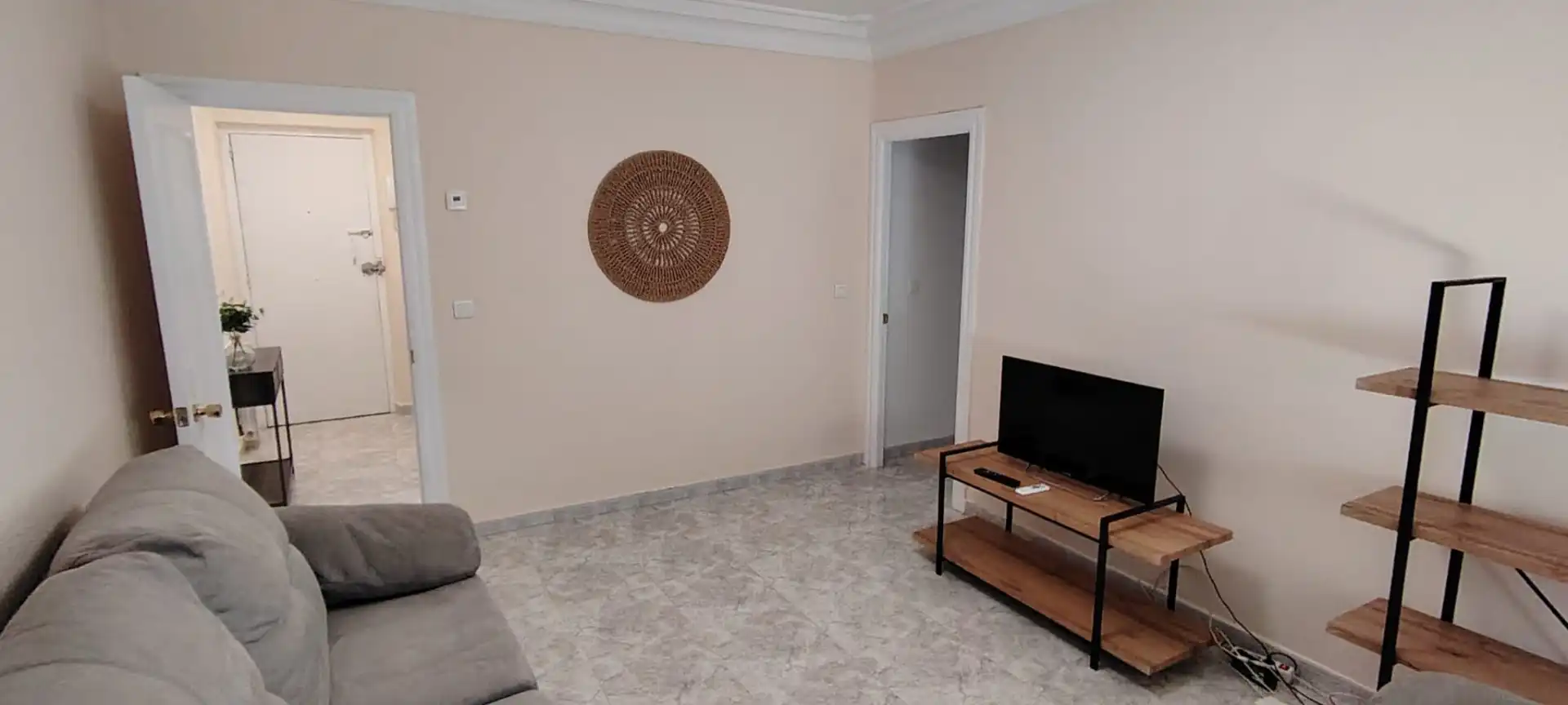 Wohnzimmer von Wohnung zur Miete in Salamanca mit Heizung, Möbliert und Ofen