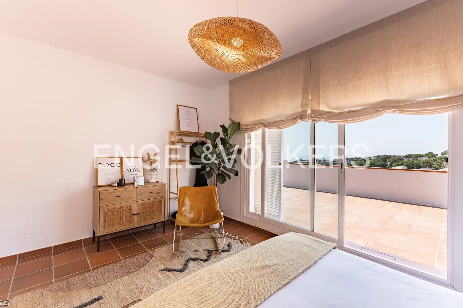 Dormitori de Casa adosada en venda en Sant Andreu de Llavaneres amb Aire condicionat, Calefacció i Terrassa