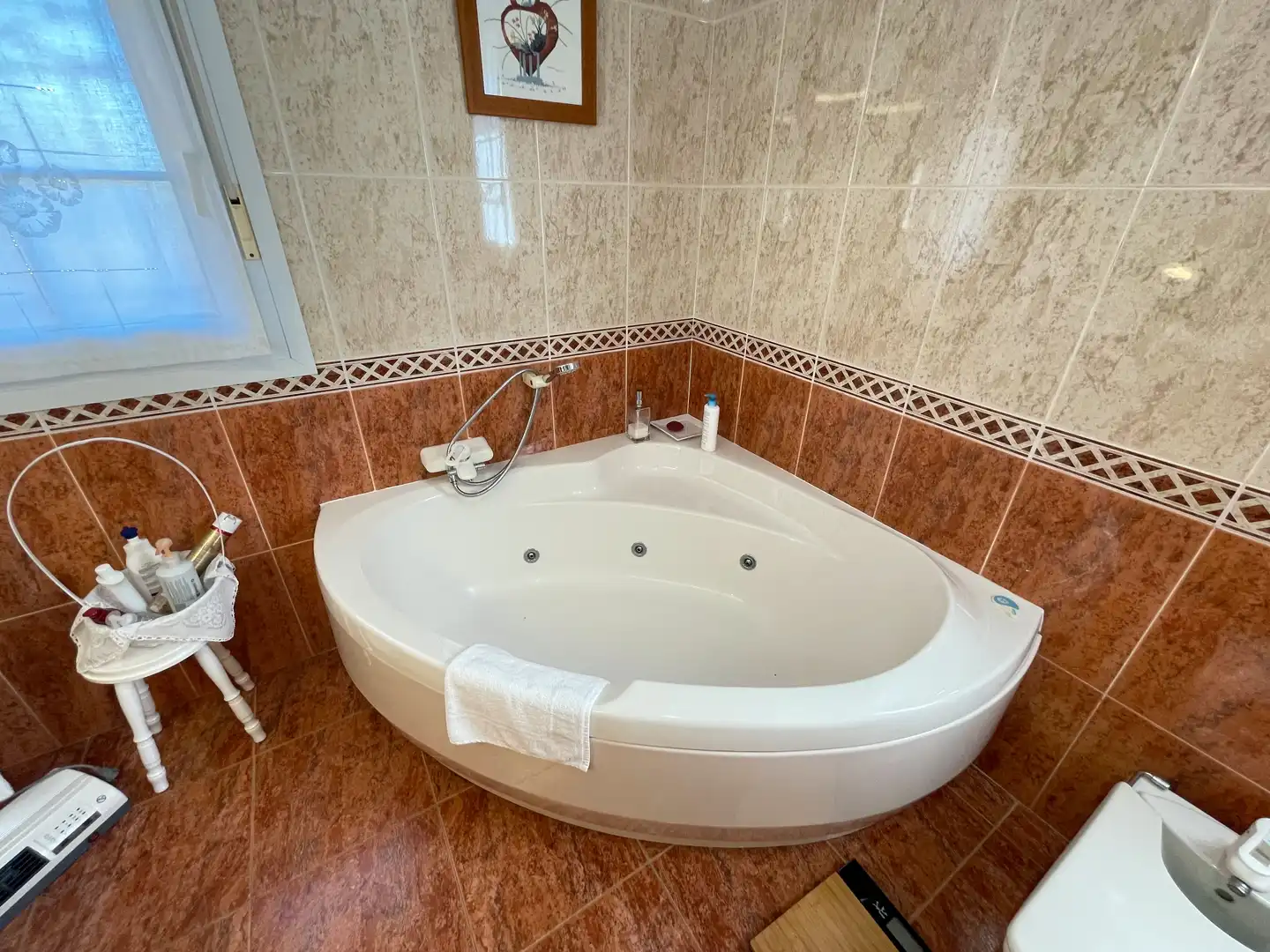 Bathroom of Houses for sale in Almería  with Air Conditioner, Heating and Private garden