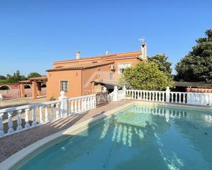 Swimming pool of Country house for sale in Alzira  with Air Conditioner, Terrace and Swimming Pool