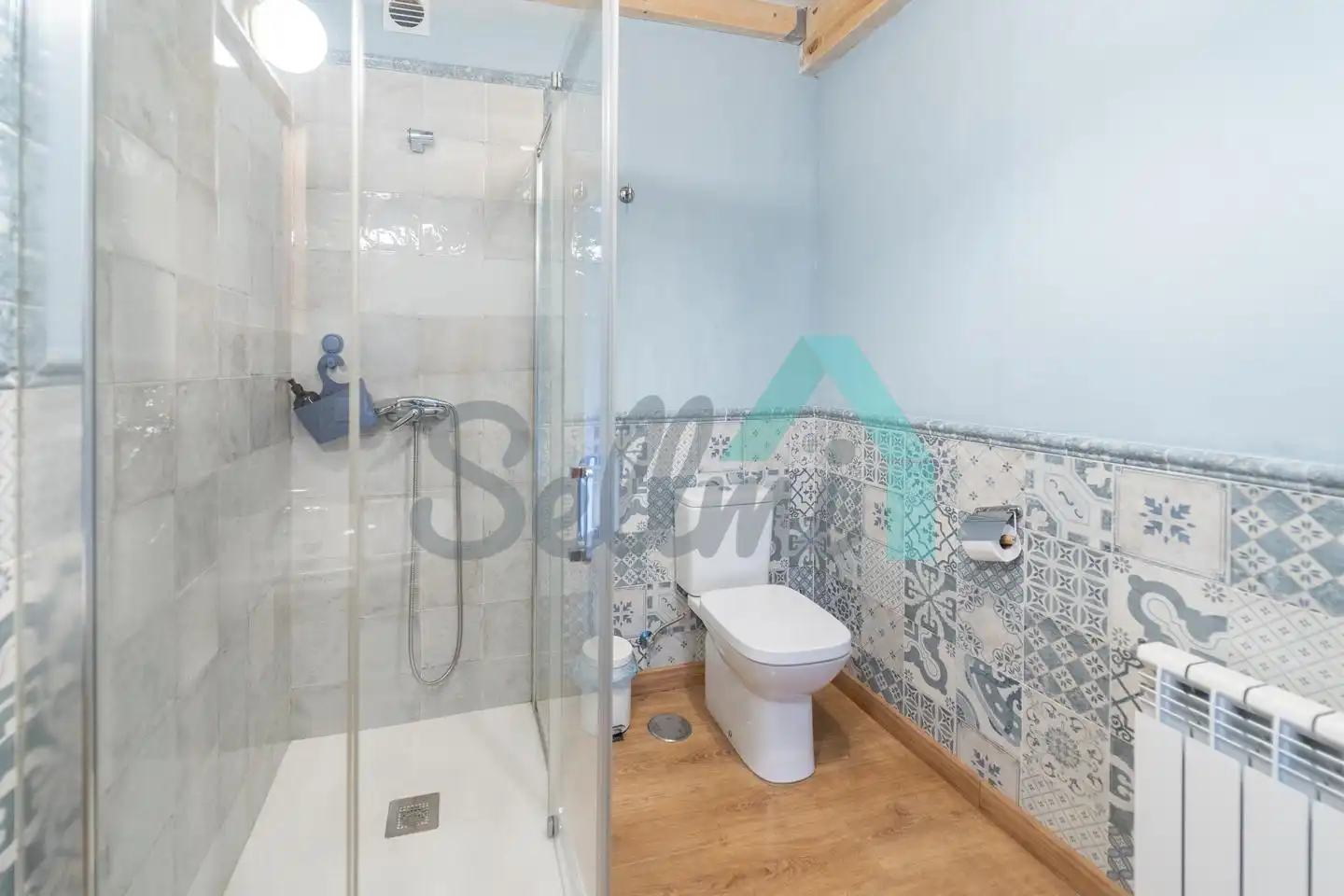 Baño de Casa adosada en venta en Ribadeo con Calefacción, Jardín privado y Terraza