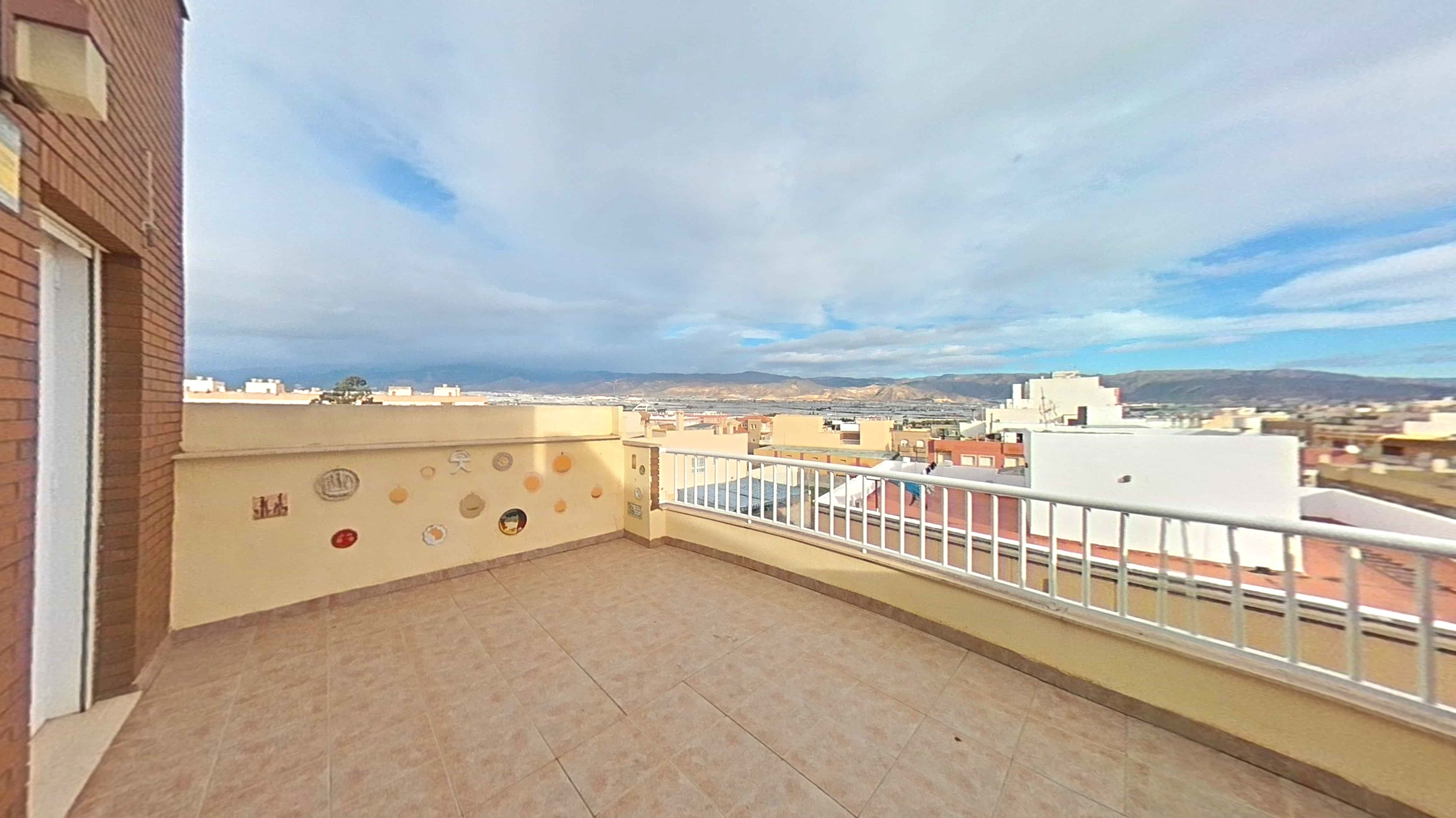 Terrace of Duplex for sale in Roquetas de Mar  with Terrace and Balcony