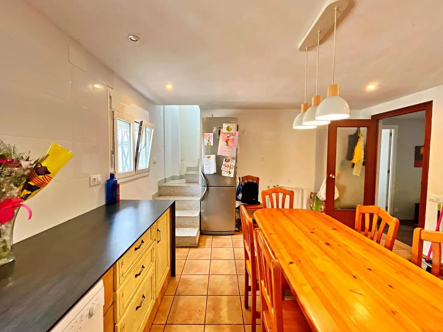 Küche von Haus oder Chalet zum Verkauf in Roquetes mit Klimaanlage, Heizung und Privatgarten