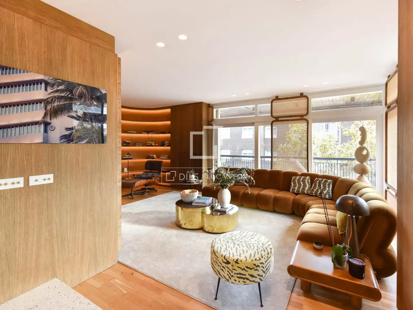 Living room of Flat for sale in Barcelona  with Air Conditioner, Heating and Terrace