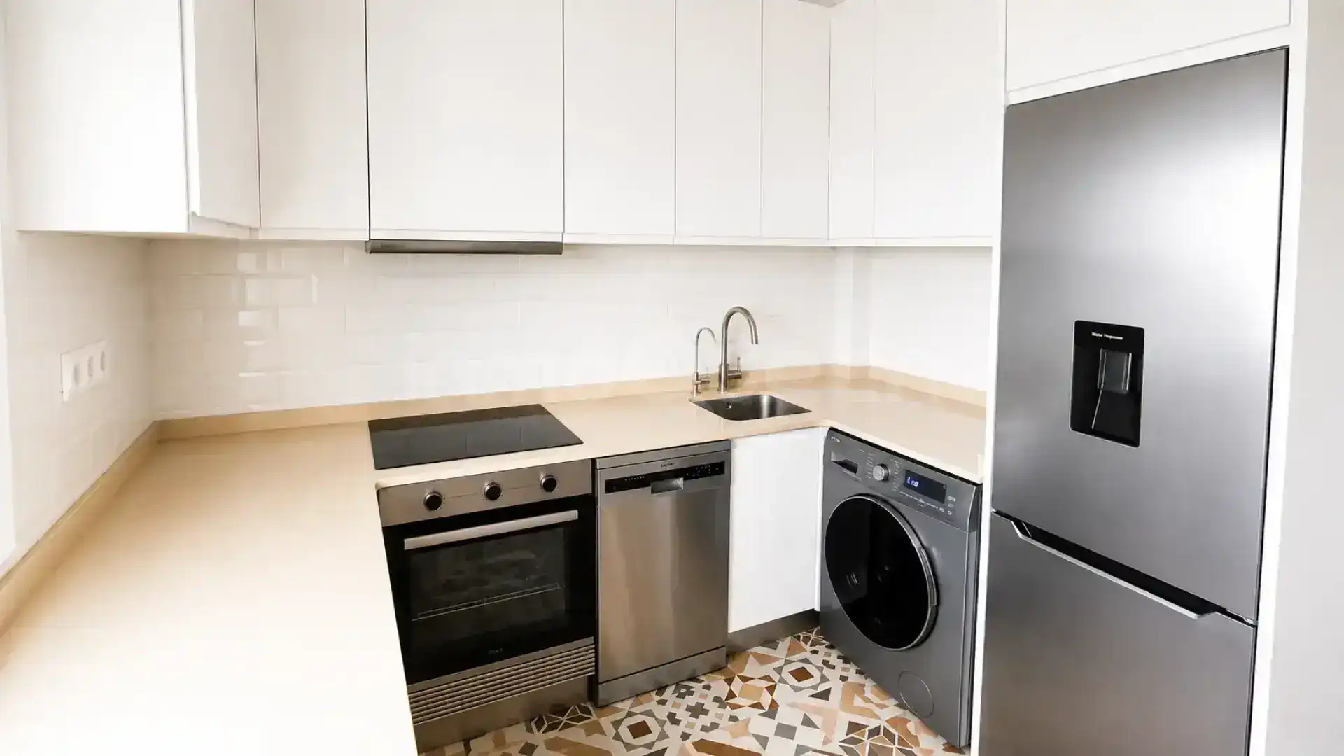 Küche von Wohnung zum Verkauf in Santander mit Heizung und Möbliert