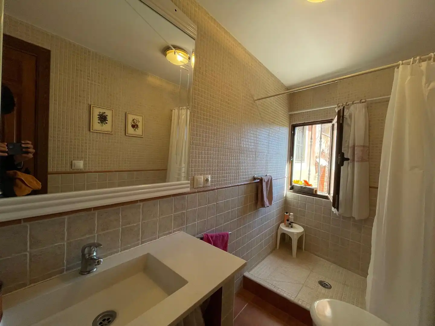 Baño de Finca rústica en venta en Montejo de Tiermes con Parquet, Terraza y Horno
