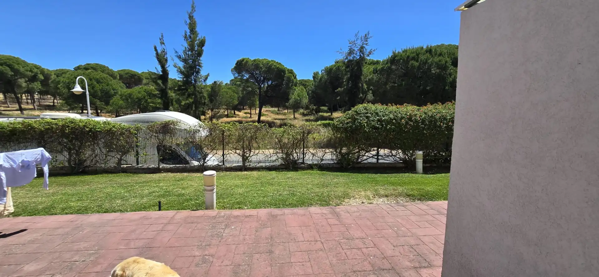 Jardín de Casa adosada en venta en El Portil con Calefacción, Trastero y Amueblado