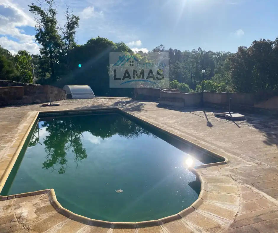 Piscina de Finca rústica en venta en Valverde de la Vera con Jardín privado, Terraza y Piscina