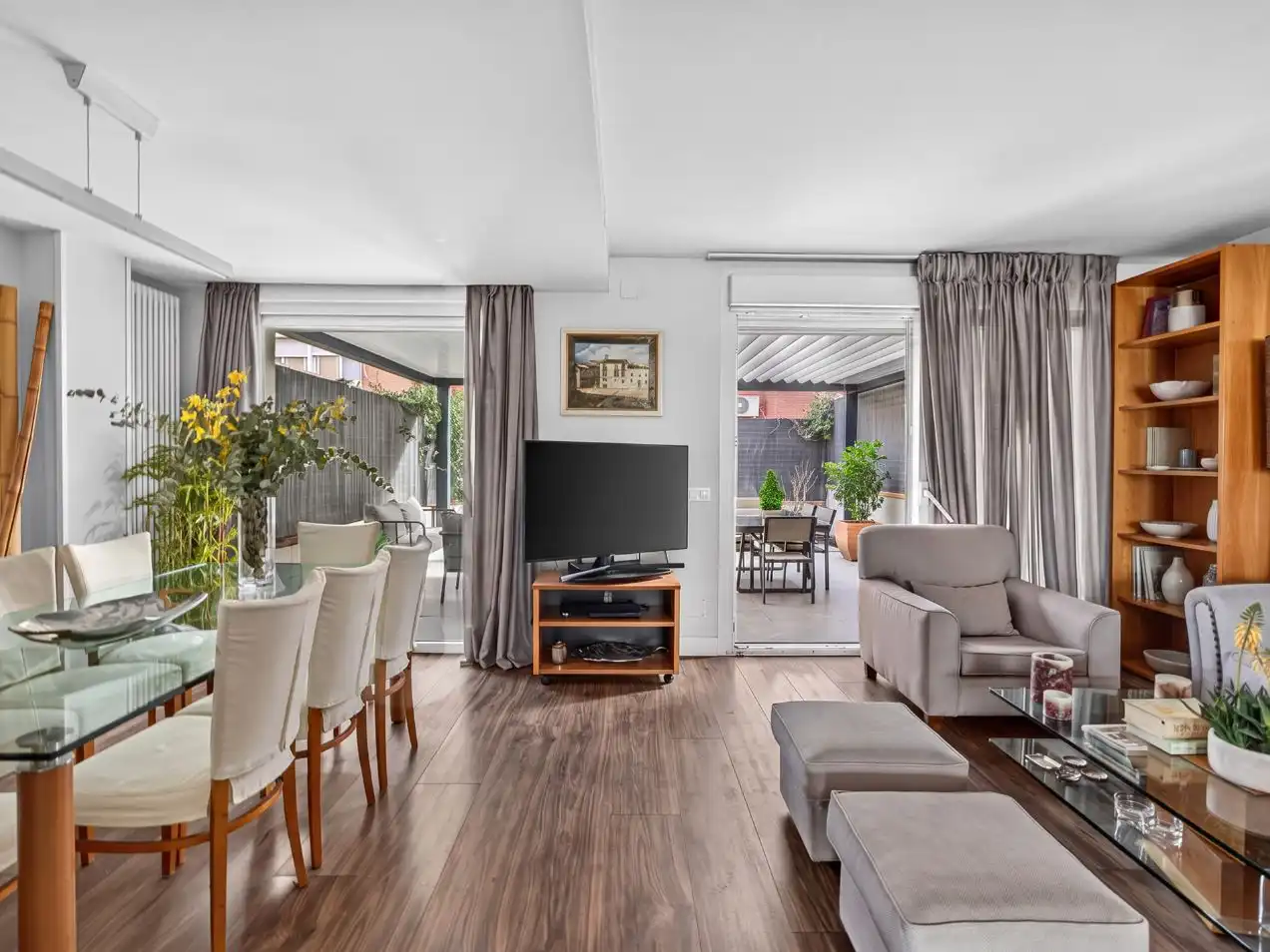 Sala d'estar de Casa o xalet en venda en Moncloa - Aravaca