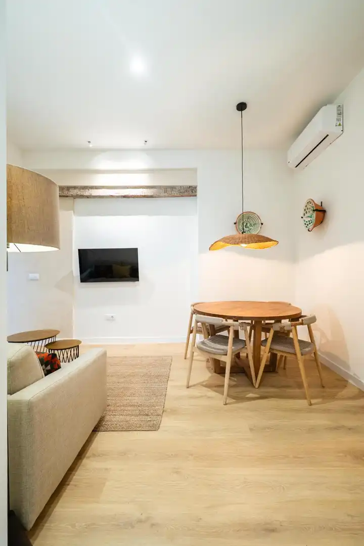 Comedor de Piso de alquiler en Sevilla con Aire acondicionado, Calefacción y Amueblado