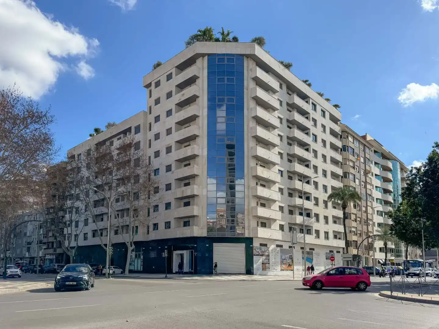 Vista exterior de Pis de lloguer en Cartagena amb Aire condicionat, Piscina i Balcó
