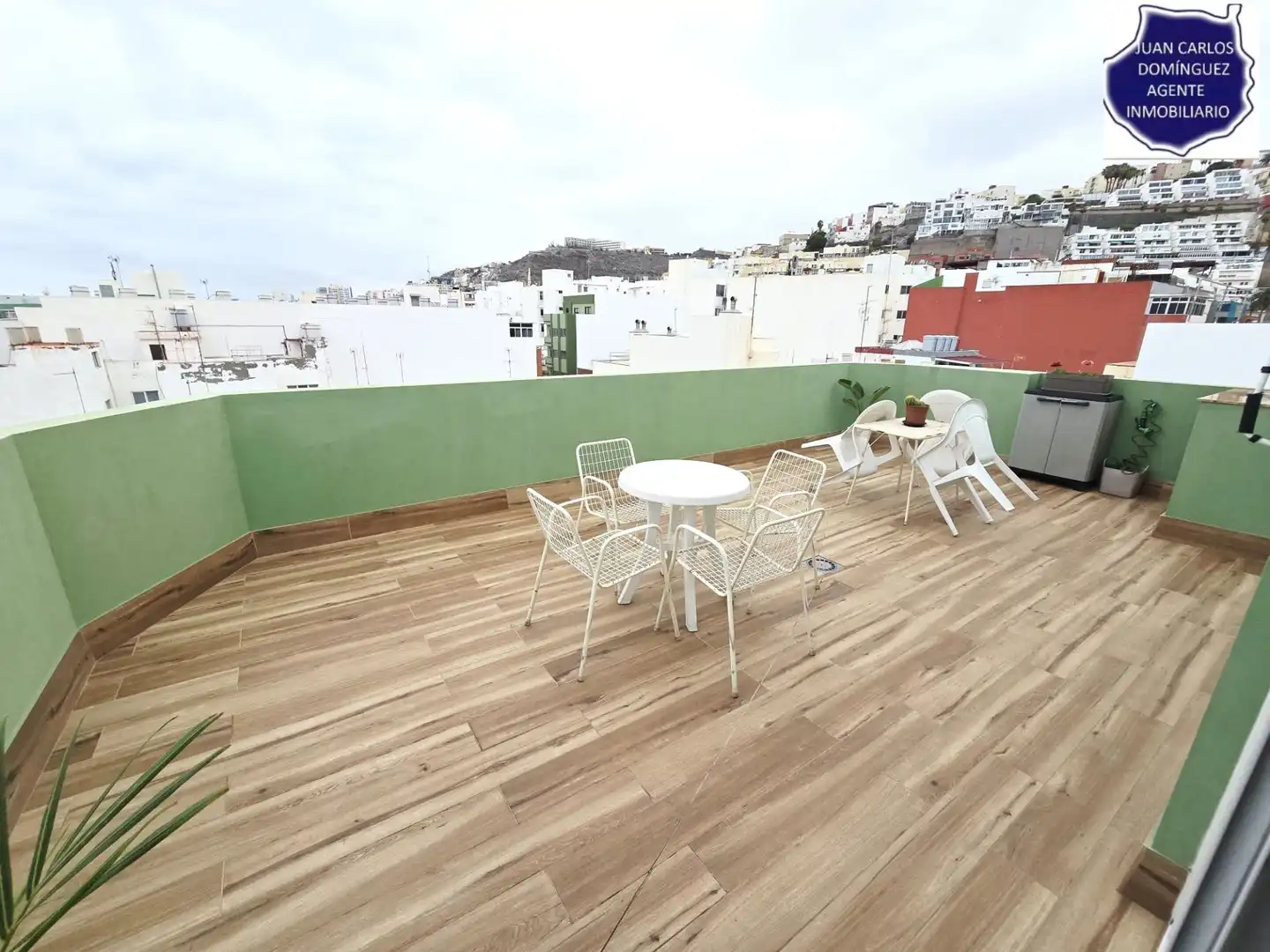 Terraza de Apartamento de alquiler en Las Palmas de Gran Canaria con Terraza y Amueblado
