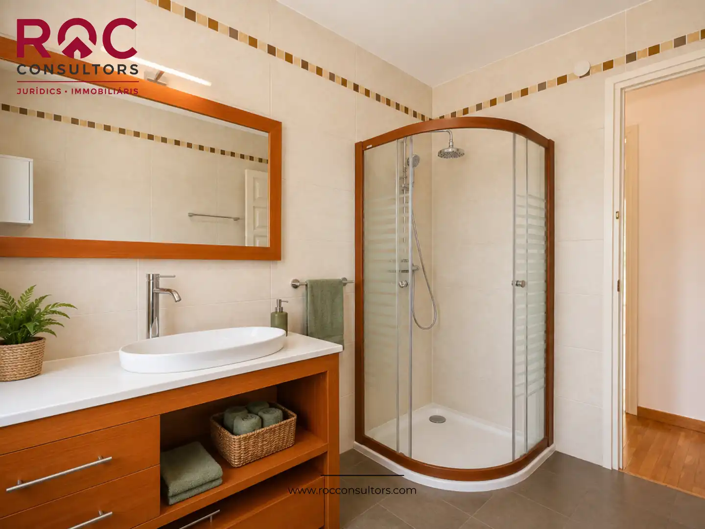 Badezimmer von Haus oder Chalet zum Verkauf in Castellnou de Bages mit Heizung und Privatgarten