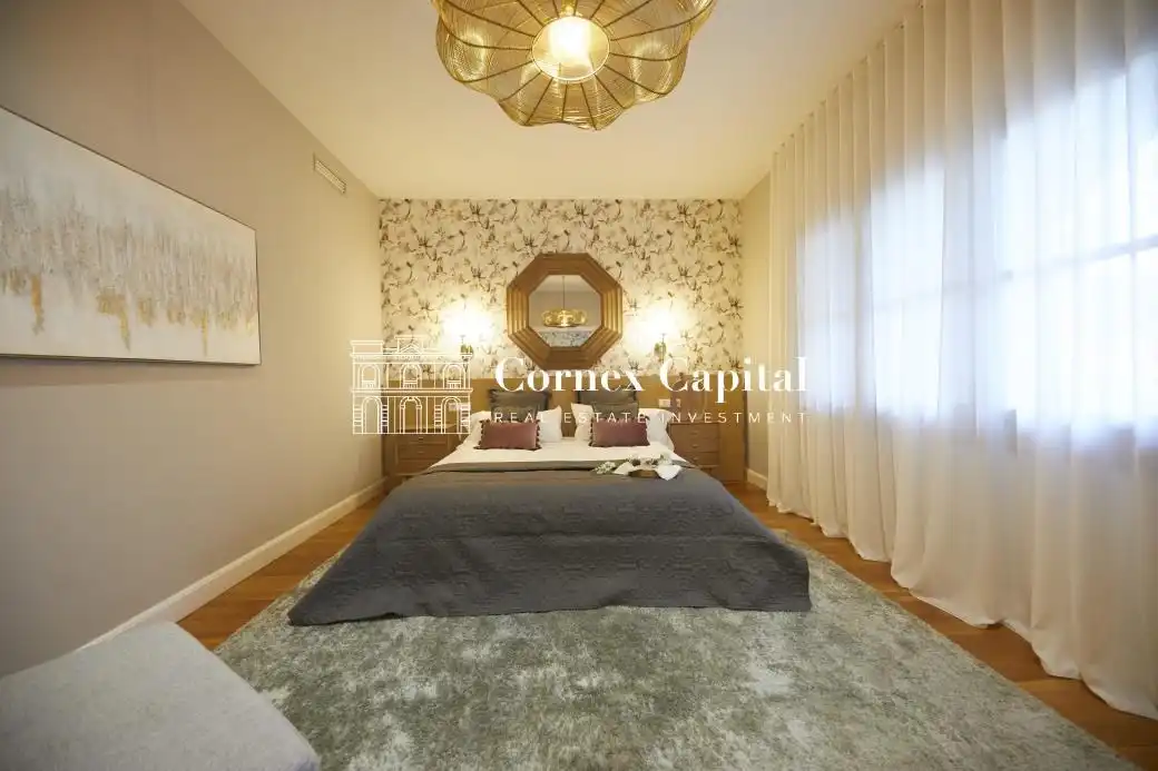 Schlafzimmer von Country house zum Verkauf in Sant Andreu de Llavaneres mit Privatgarten, Terrasse und Schwimmbad