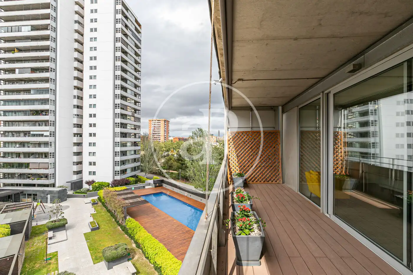 Terrasse von Wohnung zum Verkauf in Barcelona mit Klimaanlage, Heizung und Terrasse