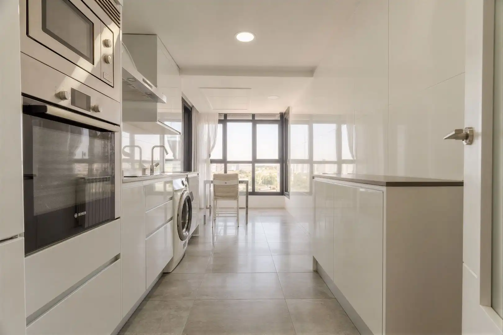 Kitchen of Flat for sale in Madrid  with Air Conditioner, Heating and Terrace