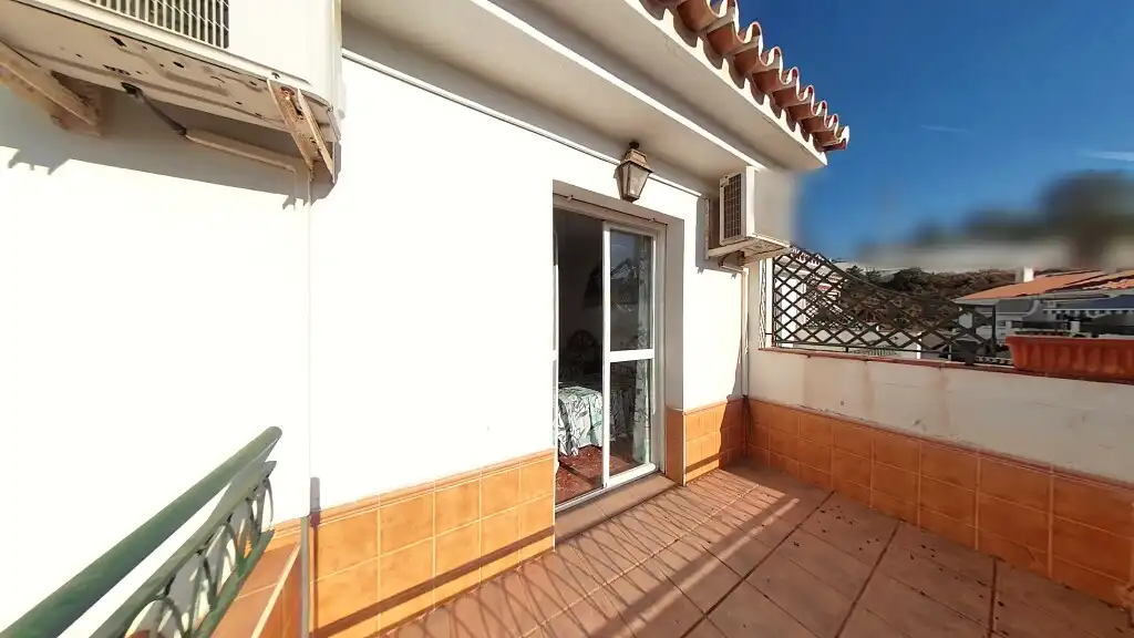 Terraza de Casa adosada en venta en Vélez-Málaga con Amueblado