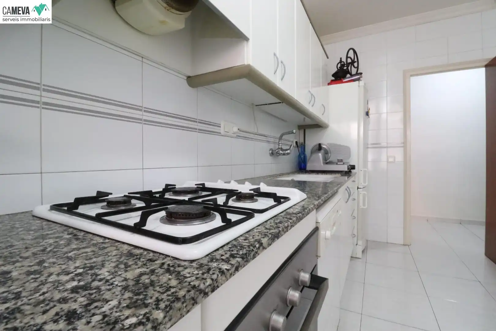 Cocina de Planta baja en venta en Sabadell con Aire acondicionado, Calefacción y Terraza