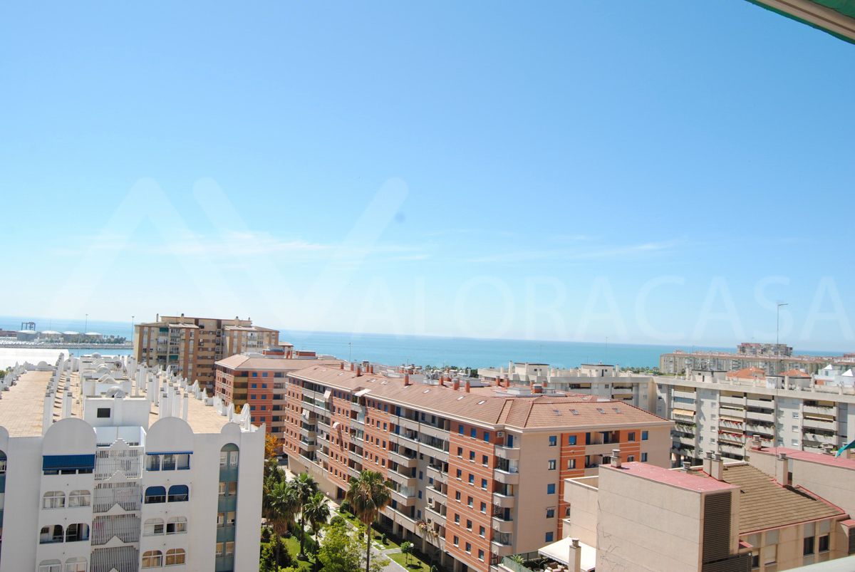 Vista exterior de Pis de lloguer en Málaga Capital amb Terrassa, Moblat i Forn
