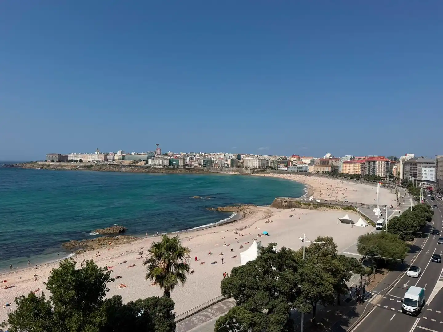 Vista exterior de Pis en venda en A Coruña Capital  amb Calefacció i Traster