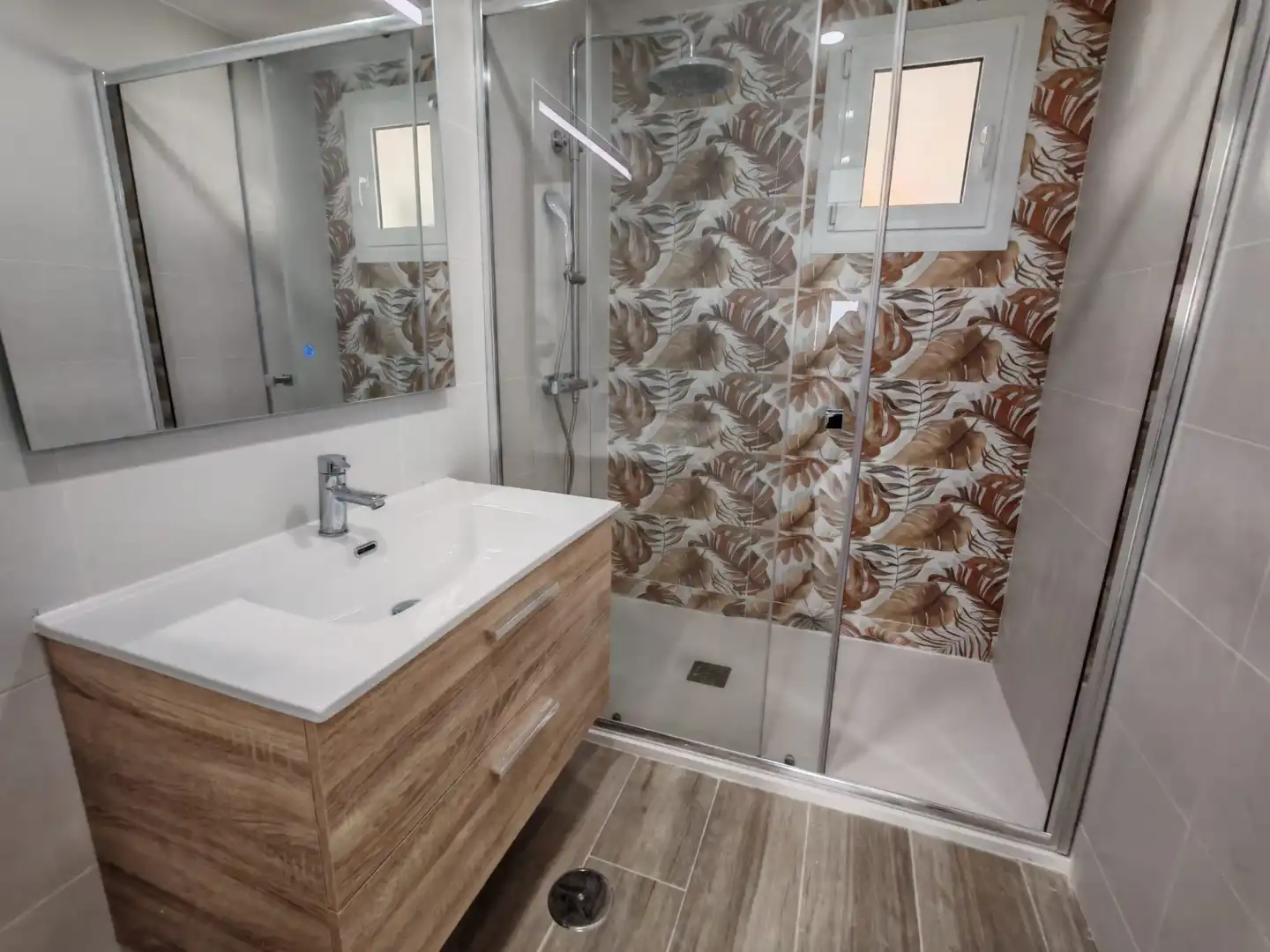 Bathroom of Flat for sale in Móstoles  with Heating, Parquet flooring and Terrace